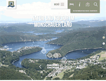 Tablet Screenshot of monschauerland.de